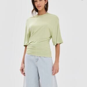 Christopher Esber Side Cowl Waist Tee Sz US 0 AUS 6